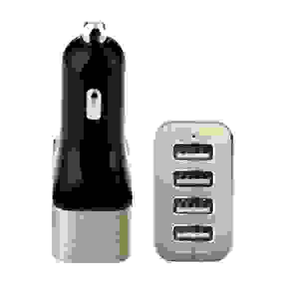 Переходник АЗУ на 4 USB Smart Voyage Series Baseus (гарантия 2 недели)