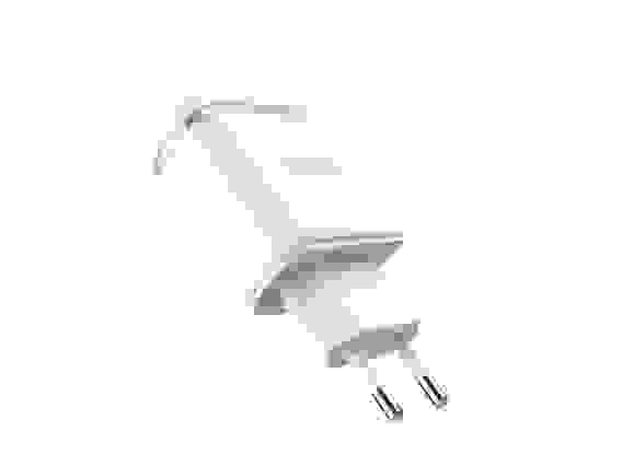 Переходник СЗУ на 2 USB C39A HOCO белый (гарантия 2 недели)