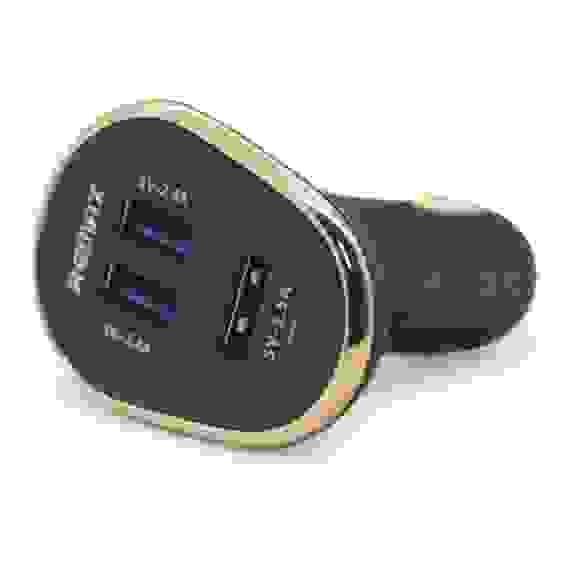 Переходник АЗУ на 3 USB 3.1А REMAX (гарантия 2 недели)