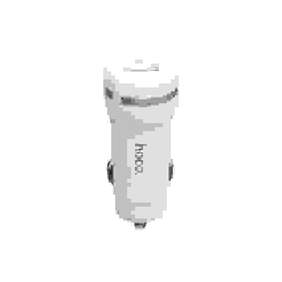 Переходник АЗУ на USB QC 3.0 Z27A HOCO белый (гарантия 2 недели)