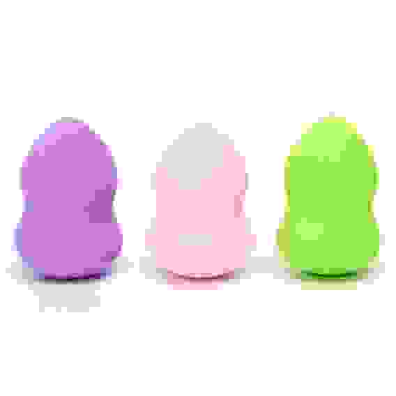 Спонж для нанесения тональной основы, латекс, 6x4см, 4-6 цветов