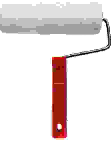 Валик в сборе &quot;Велюр&quot; 200мм ворс 2мм д.ручки 6мм на тканой основе Промис