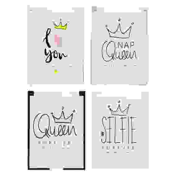 Зеркало карманное прямоугольное, пластик, 6,2х9,2см, 4-8 дизайнов, GC-028