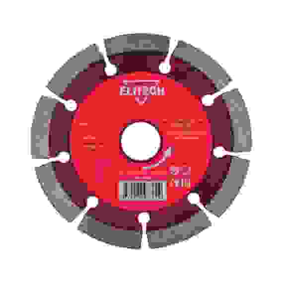 Диск алмазный д.350х25,4мм сегментный экстра бетон Elitech