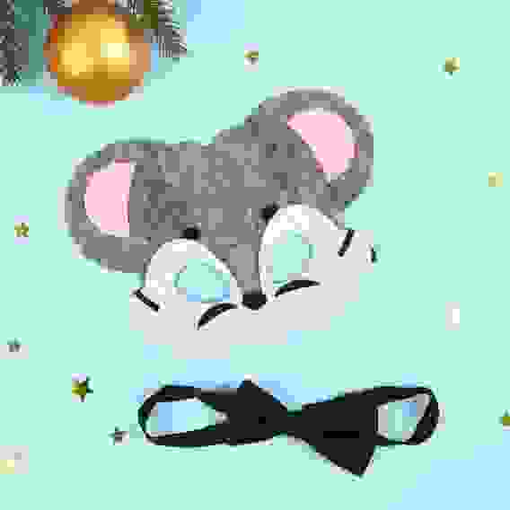 Карнавальный костюм "Мышонок Барни" маска, бабочка