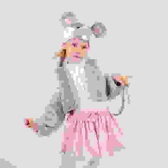 Карнавал костюм &quot;Мышка&quot; меховой жилет, унты, шапка,хвост р-р30 рост 110-116 4470251