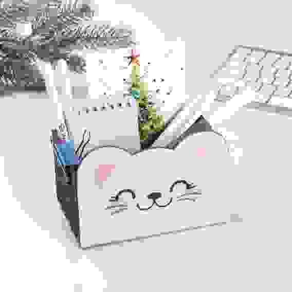 Органайзер для канцтоваров «Довольная мышка»