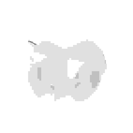 Разветвитель 3 гнезда, белый, черный