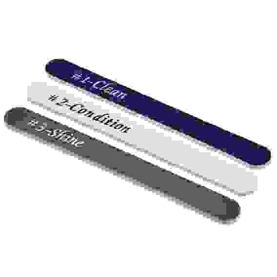 Набор пилочек для полировки ногтей 3шт, ЭВА, 14,5см, 1 дизайн