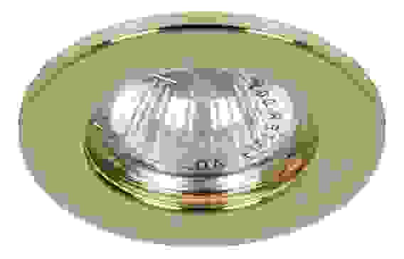 Светильник ИВО-50w 12в G5.3 античное золото DL10