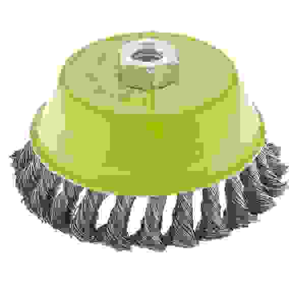 Щетка для УШМ 75 мм М14,&quot;чашка&quot;,круч., пров. СИБРТЕХ