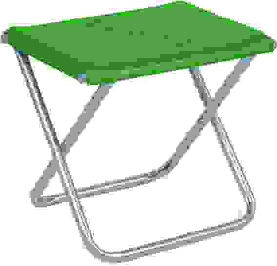 Стул складной пластик.сиденье зеленый ПСП4