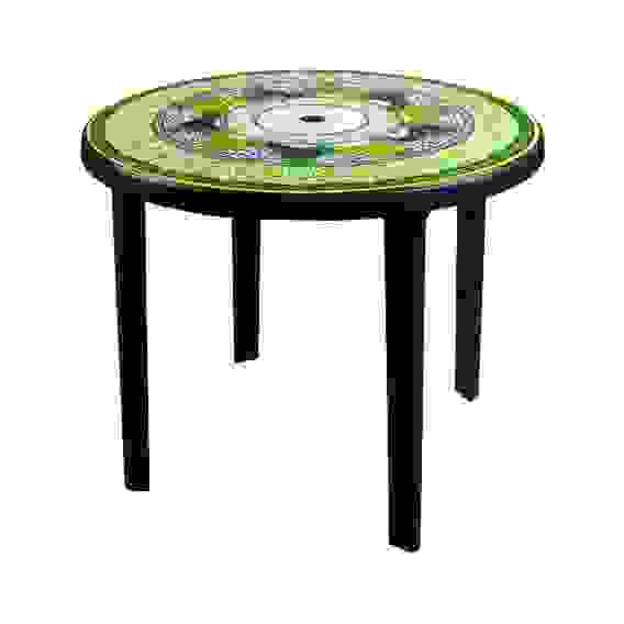 Стол &quot;Флоренция&quot; кругл(900х900х750)(темн-зел)(уп.1)