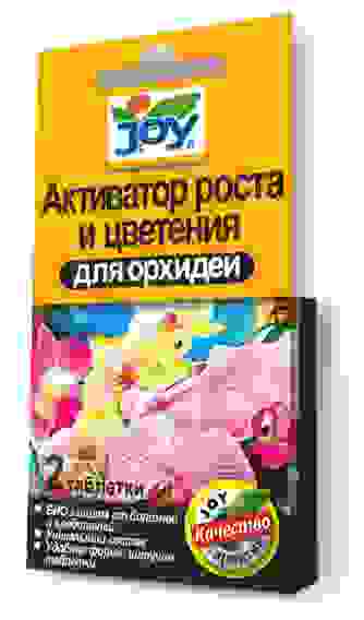 Активатор роста и цветения \&quot;Для орхидей\&quot; JOY 2 табл. (50 шт/кор)