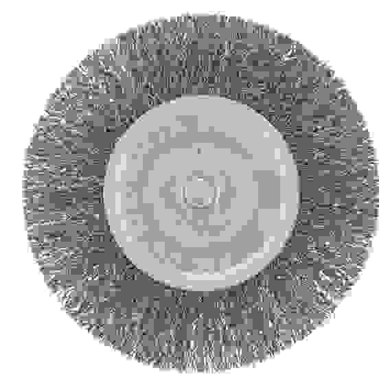 Щетка для дрели 100мм, полск со шпилькой,витая пров./СИБРТЕХ