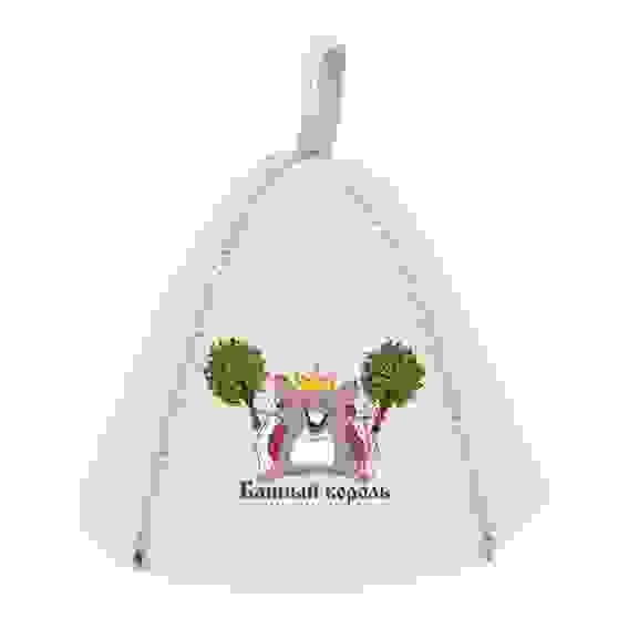 Шапка \&quot;Банный король\&quot; \&quot;Нot Pot\&quot;, войлок/ 20