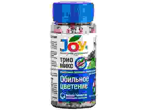 Удобрение ТРИО МИКС &quot;Обильное цветение&quot; JOY, 100 гр (64шт/уп)