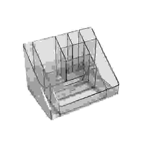 Настольная подставка-органайзер \"Каскад\", серый, TAPIR