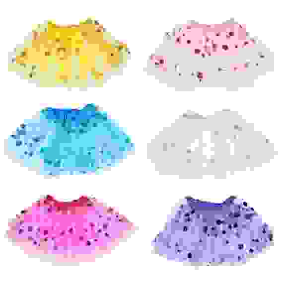 Юбка карнавальная, 3 слоя, 30 см, полиэстер, 6 цветов СНОУ БУМ