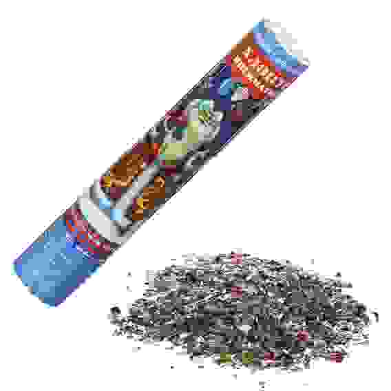 Хлопушка пневматическая, 28 см, наполнитель фольга, дизайн 4 СНОУ БУМ