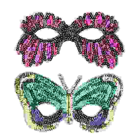 Маска карнавальная с капюшоном, 27х16 см, пластик, 2 цвета СНОУ БУМ