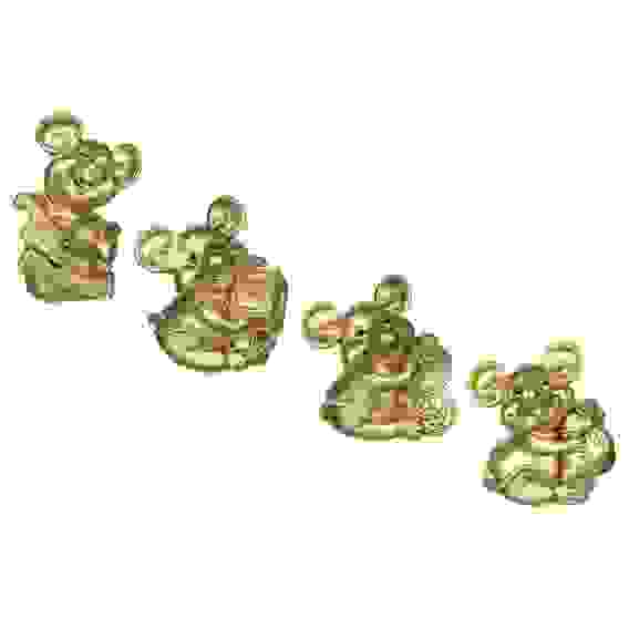 Сувенир в форме мышки, Символ Года, 4х2,5х5,5 см, полистоун, 4 дизайна арт 1 СНОУ БУМ