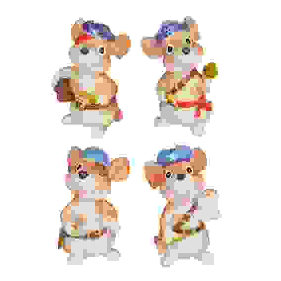 Sale!Сувенир \&quot;Мышь-пират\&quot;, полистоун, 8,5х4,5х4 см, 4 дизайна СНОУ БУМ