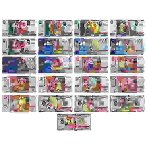 Магнит в виде купюры с символом года, 12х5 см, бумага СНОУ БУМ