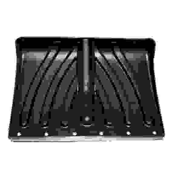 Лопата снеговая 460х335мм, "Крепыш", с оцинкованной планкой б/ч