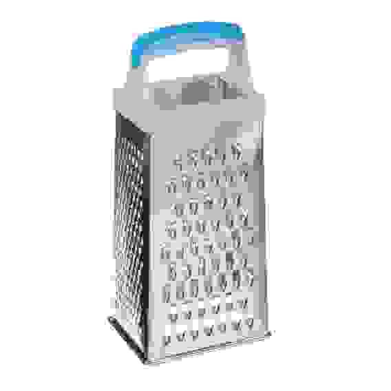 Терка 4-х сторонняя 22см, нержавеющая сталь, QQ8-729