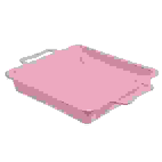 Форма для выпечки 22,5x4см, с каркасом, силикон, квадратная SATOSHI