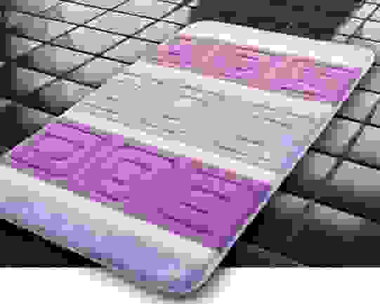 Коврик д/ван.ком.&quot;Zalel Silver&quot;60*100 1-пр LILAC