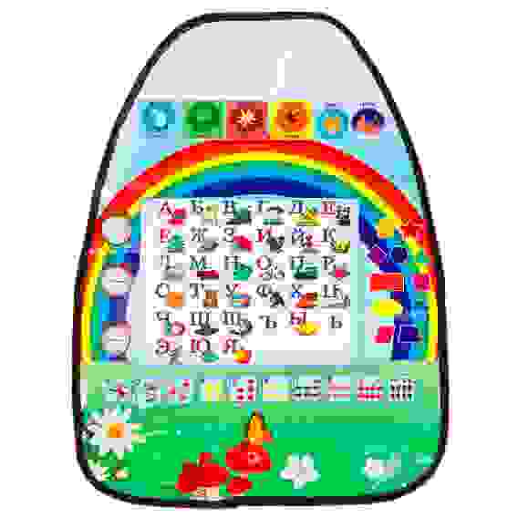 Защита спинки-незапинушка, ПВХ, 46x61см, \"Алфавит\" NEW GALAXY