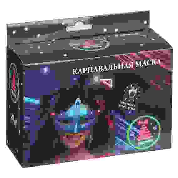 Маска карнавальная LED, 12х17,5 см СНОУ БУМ