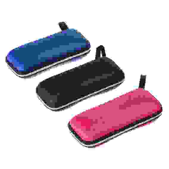 Футляр для очков на молнии, ЭВА, 16,5х7см, 3 цвета