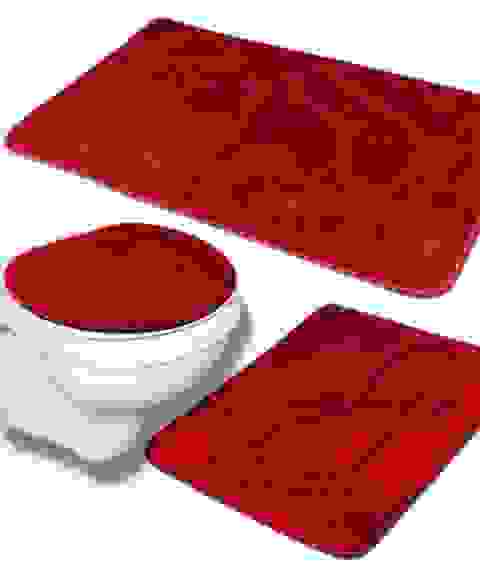 Коврик д/ван.комн.&quot; ZALEL&quot; 55*85 3-пр RED