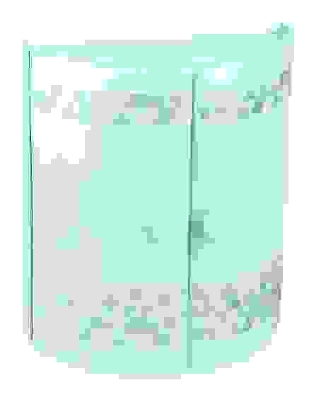 Полка для ванной "Пирамида" прямая (голубой) (уп.4)