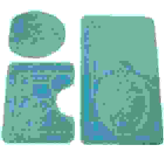 Коврик д/ван.комн.&quot; ZALEL&quot; 55*85 3-пр TURKUAZ