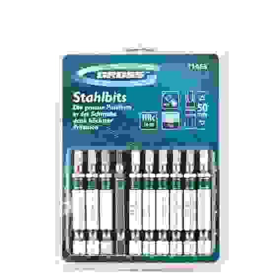 Бита НЕХ 4 х50, сталь S2, (10шт)/GROSS