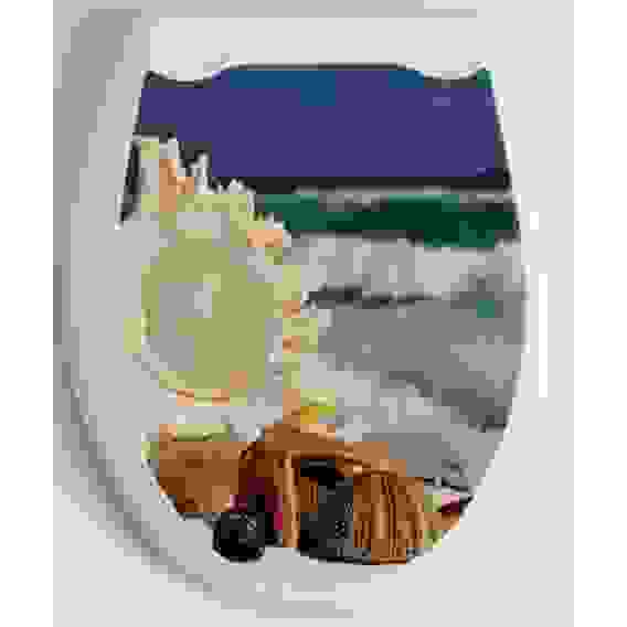 Сиденье д/унитаза (жесткое) ОКЕАН "Берег" 1/10