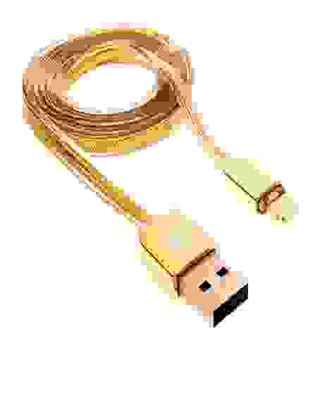 Кабель USB Lightning RC-016i Gold 1m REMAX (гарантия 2 недели)