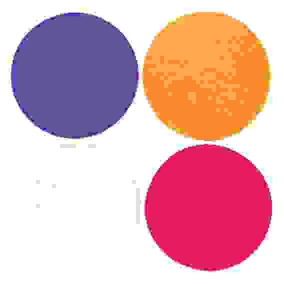 Набор спонжей для макияжа, 4 шт, латекс, d5,5см, 4 цвета