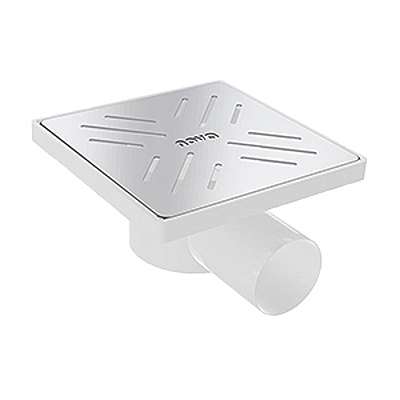 Трап сантехнический нерж. 15*15, боковой, D50