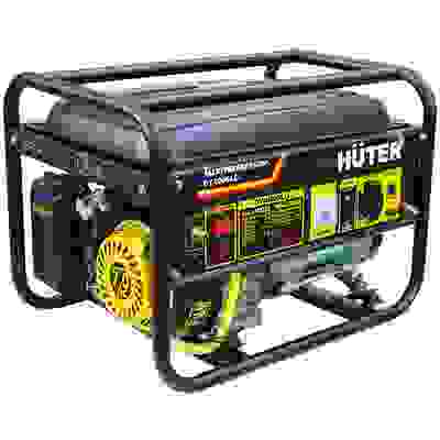 Генератор бензиновый Huter DY4000LG, 3кВт, 220В, 4-х такт, 15л, ручной стартер