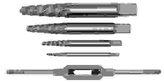 Набор экстракторов с держателем, 5шт