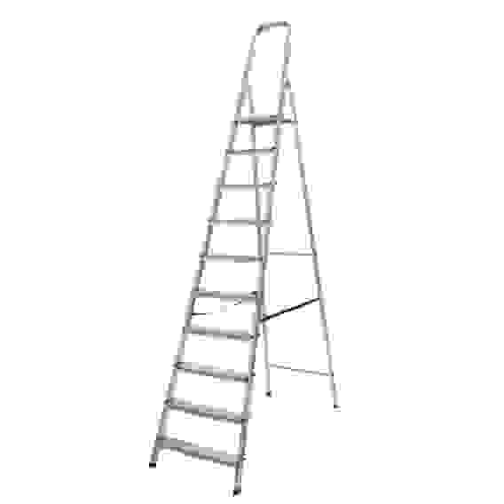 Стремянка 10 ступ., алюминиевая