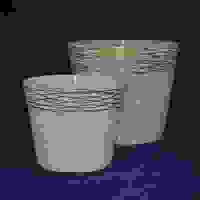 Кашпо &quot;Волна №2&quot; 93-051 проз.крш.&quot;Золотые нити&quot;