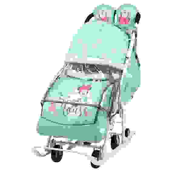 Коляска комбинированная "Baby 2" (DB2/2 Минни Маус мятный)