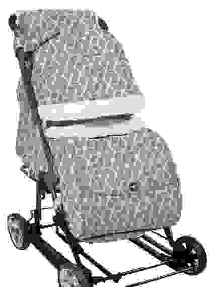 Коляска комбинированная &quot;Ника детям 8-1К (НД8-1К/5 с ромбиками серый)