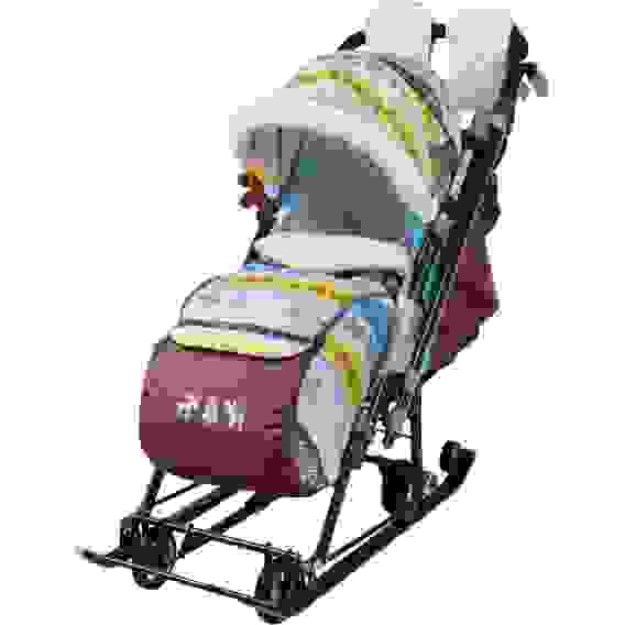 Коляска комбинированная &quot;Ника детям 7-7 (НД7-7/6 скандинавский бирюзовый)